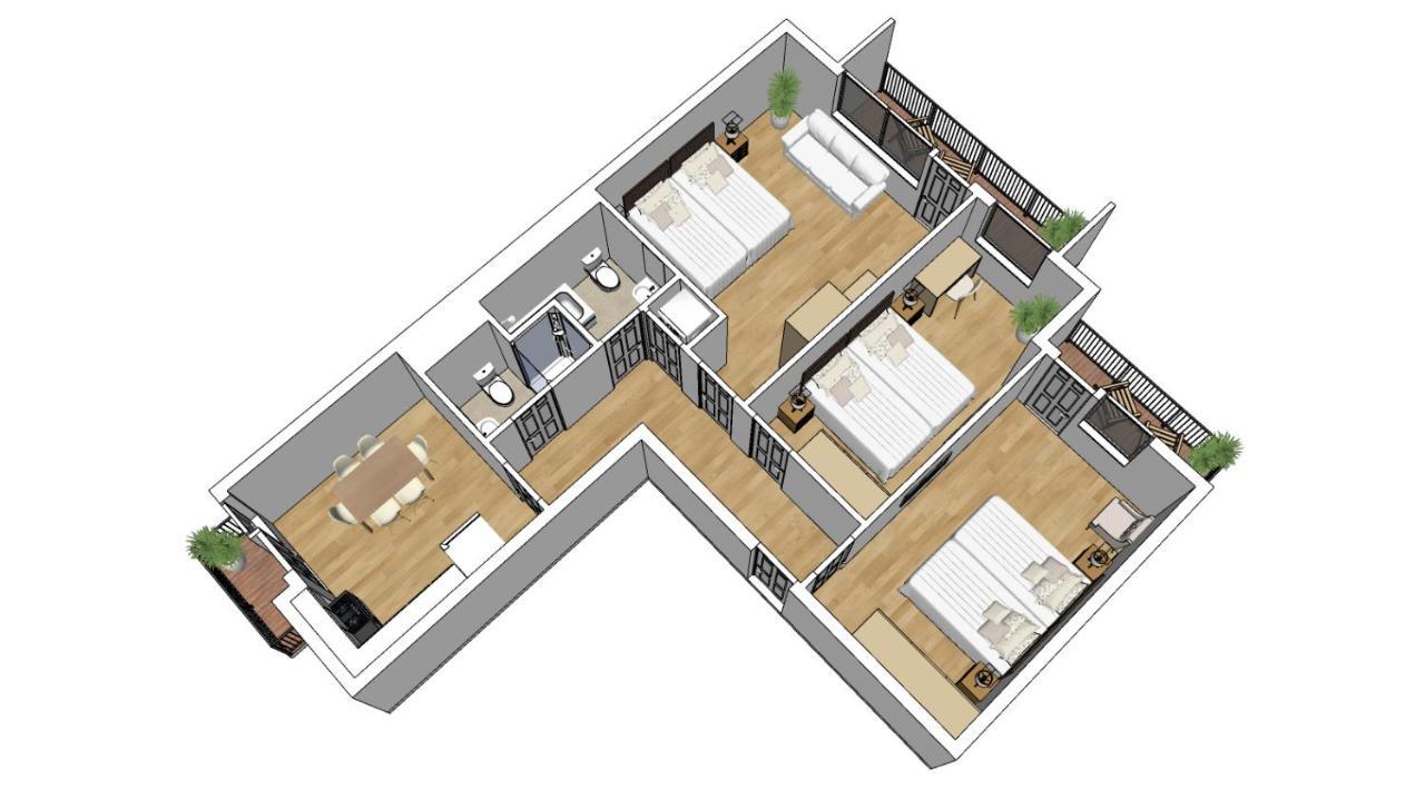 Apartment Flatista Homes - Hirschgarten München